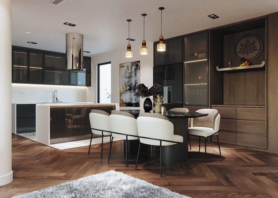 Xu hướng thiết kế tủ bếp được ưa chuộng nhất 2025