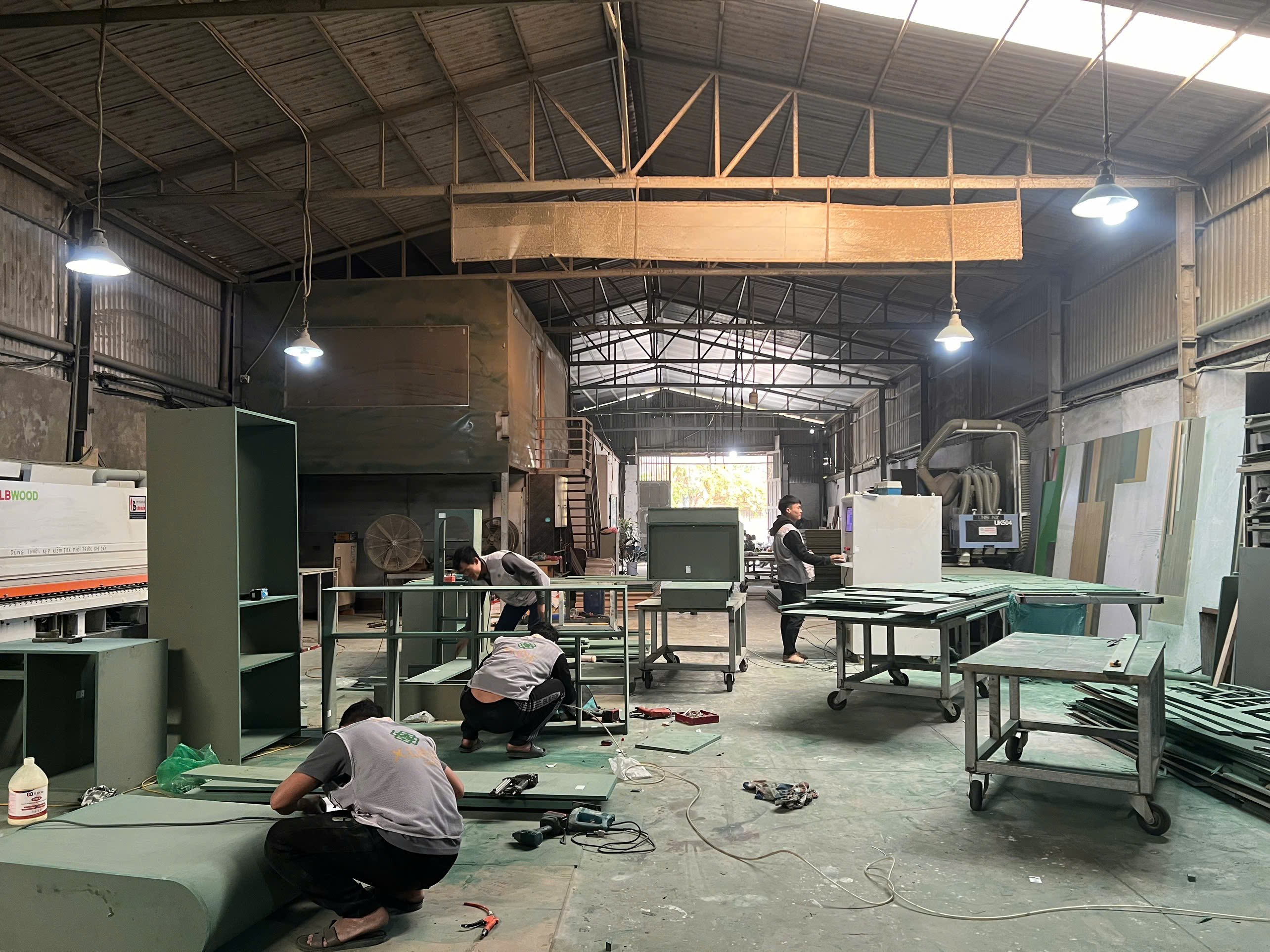 XƯỞNG SẢN XUẤT NỘI THẤT XLINE