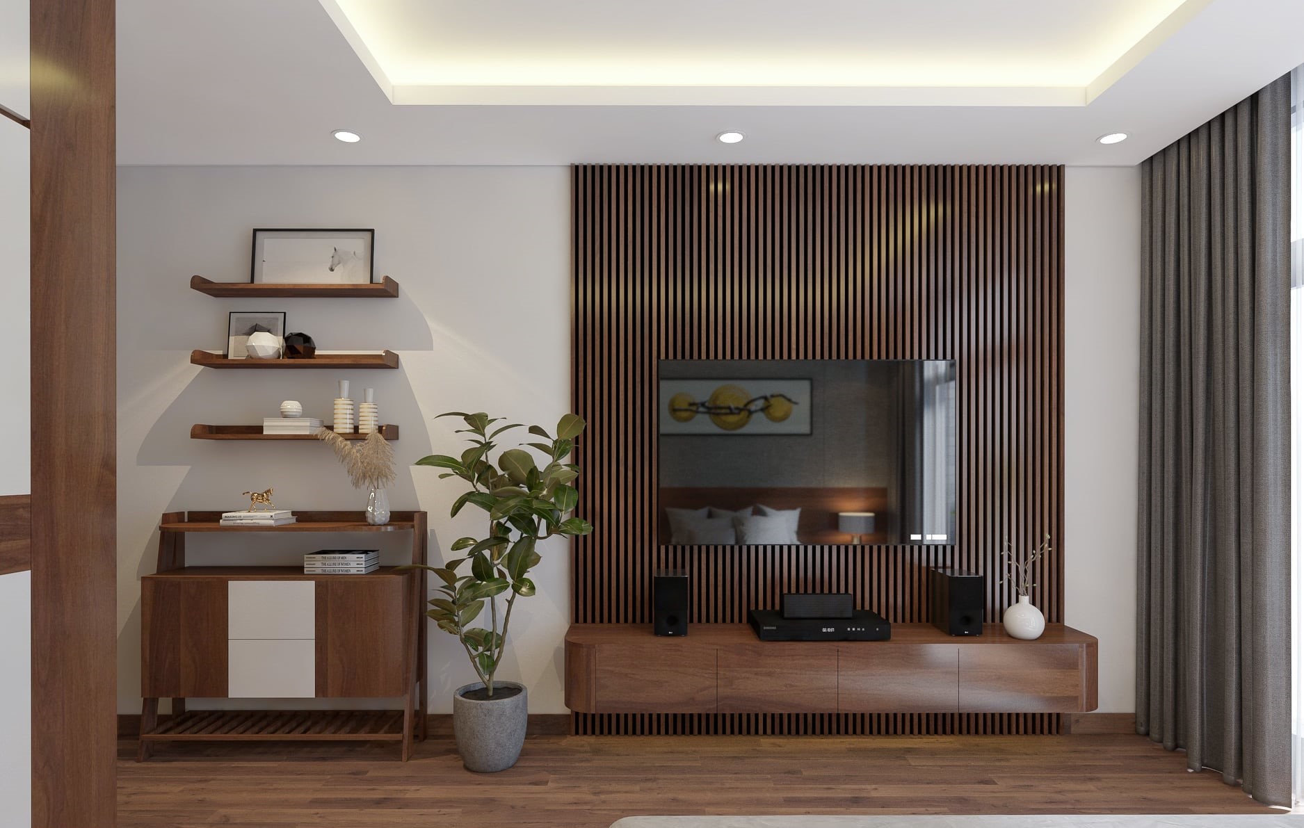 Nội thất chung cư 100m2  The Zei