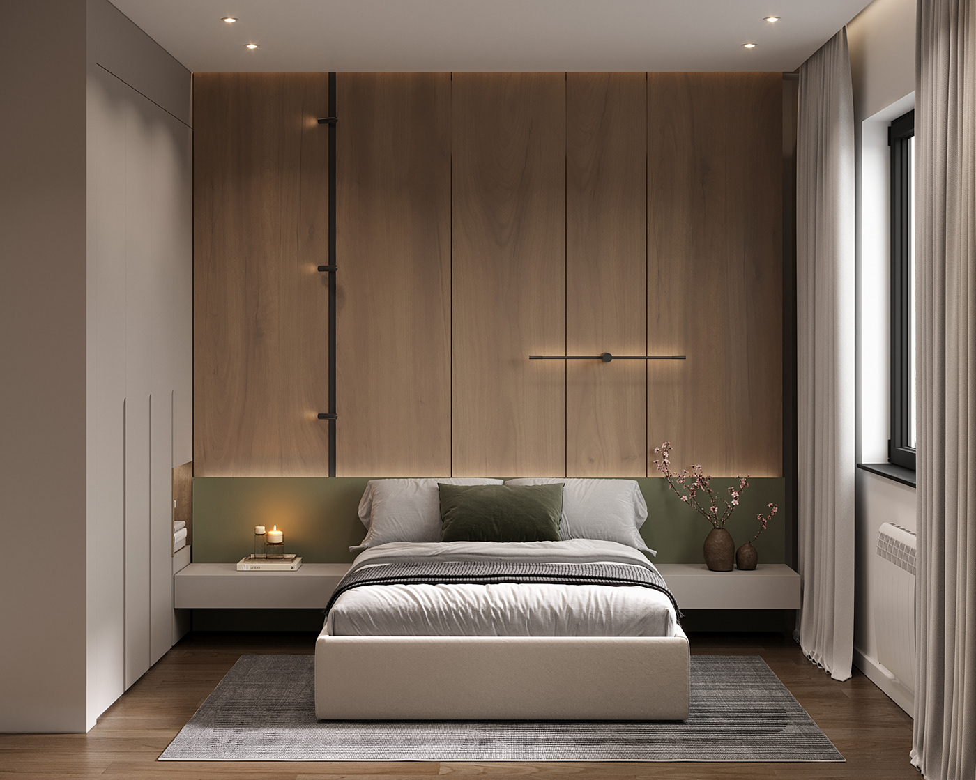 Nội thất chung cư 50m2 Sunshine Avenue