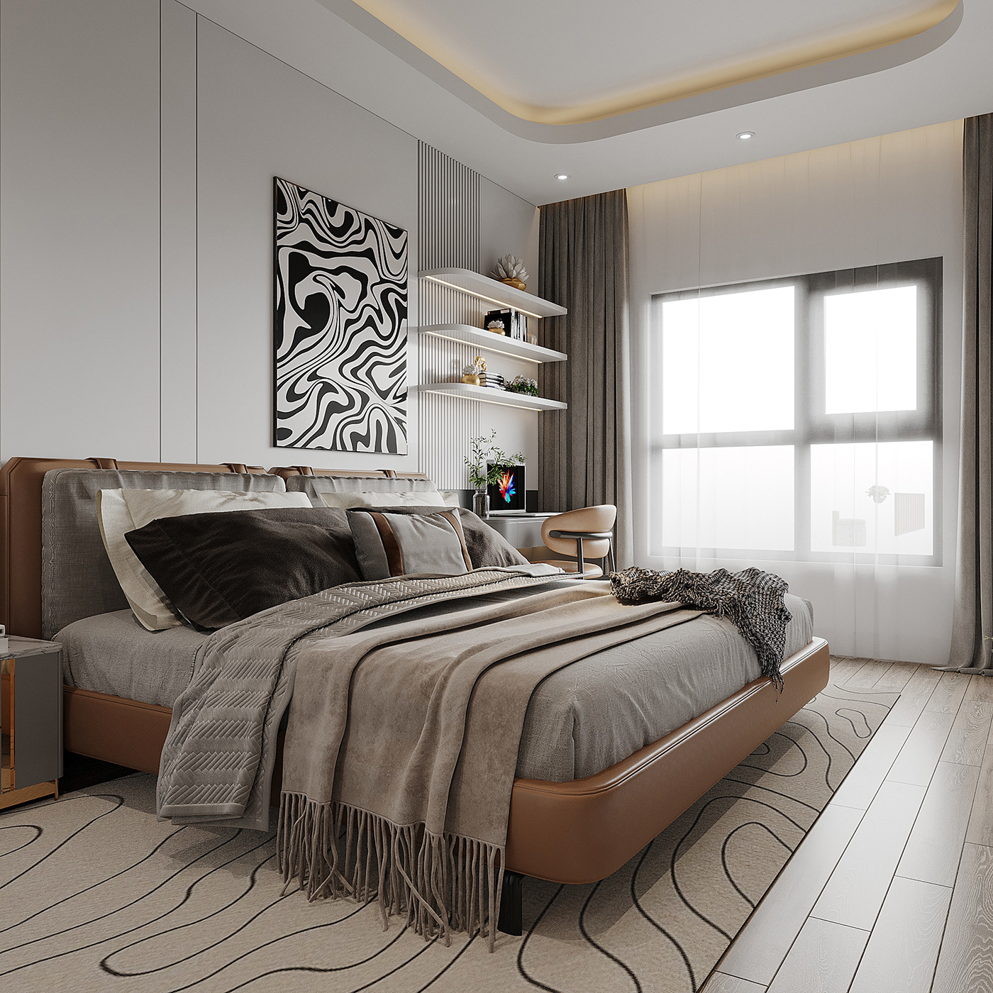 Nội thất nhà phố 3 tầng đẹp