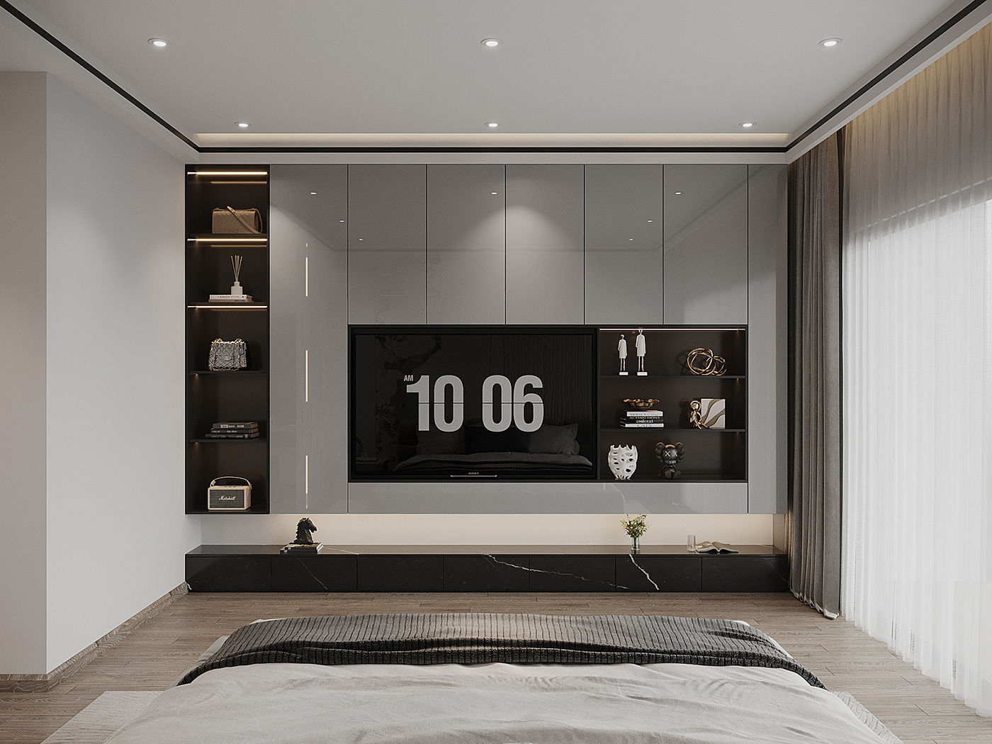 Nội thất nhà phố 3 tầng đẹp