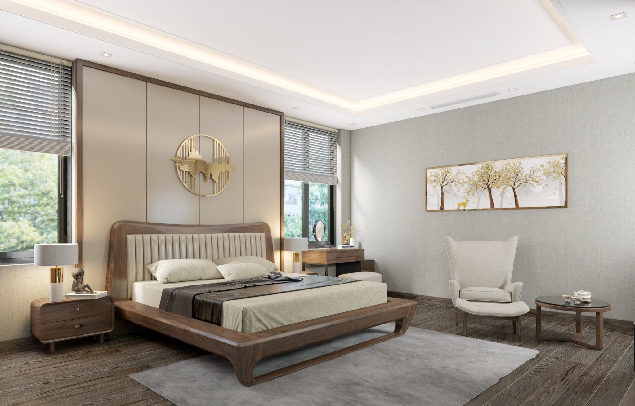 Nội thất nhà phố sang trọng