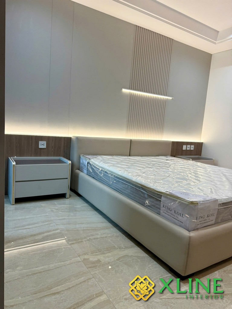 Thi công nội thất nhà biệt thự 2 tầng đẹp hiện đại Bắc Giang