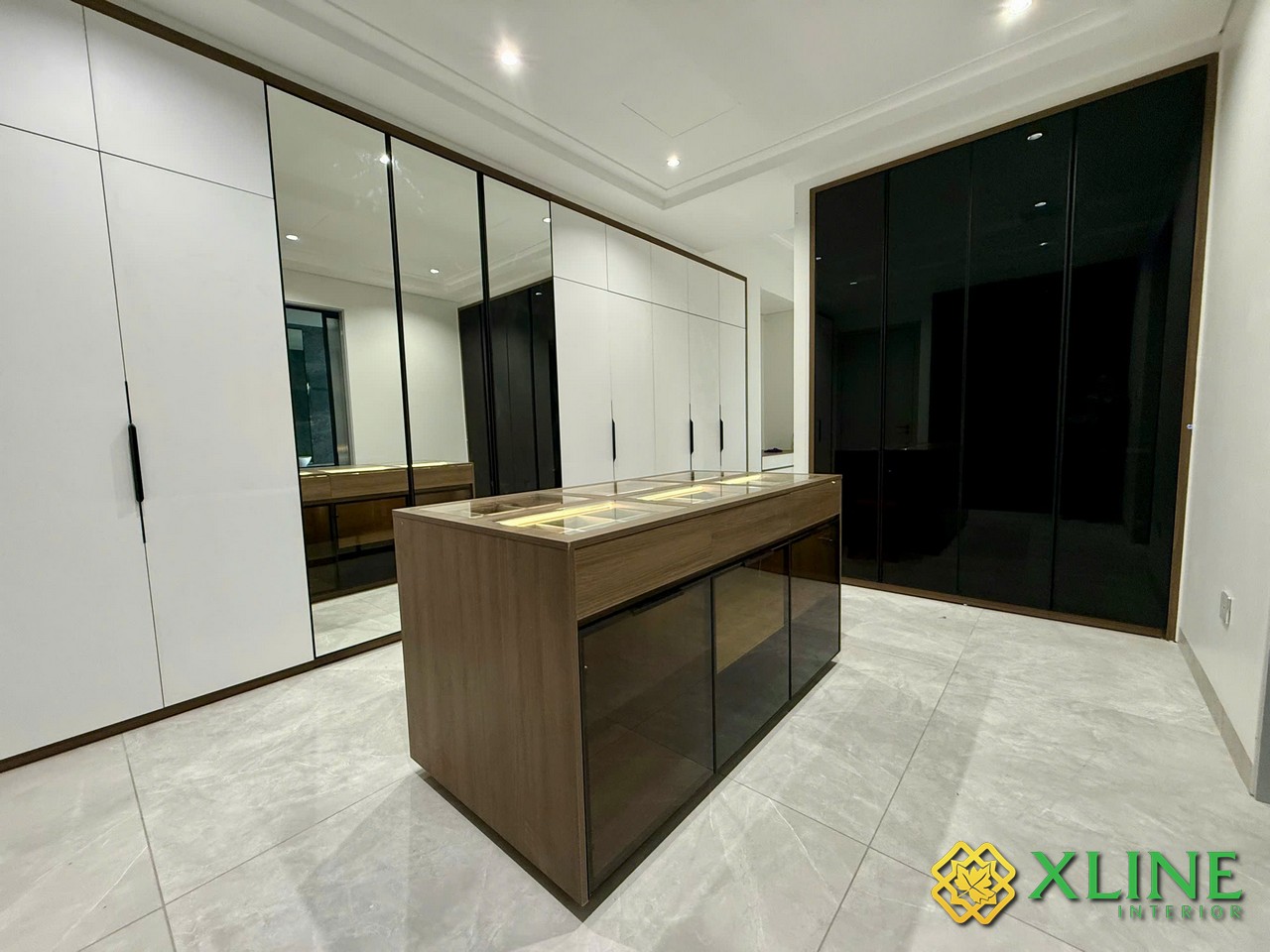 Thi công nội thất nhà biệt thự 2 tầng đẹp hiện đại Bắc Giang