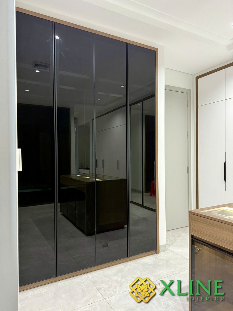 Thi công nội thất nhà biệt thự 2 tầng đẹp hiện đại Bắc Giang