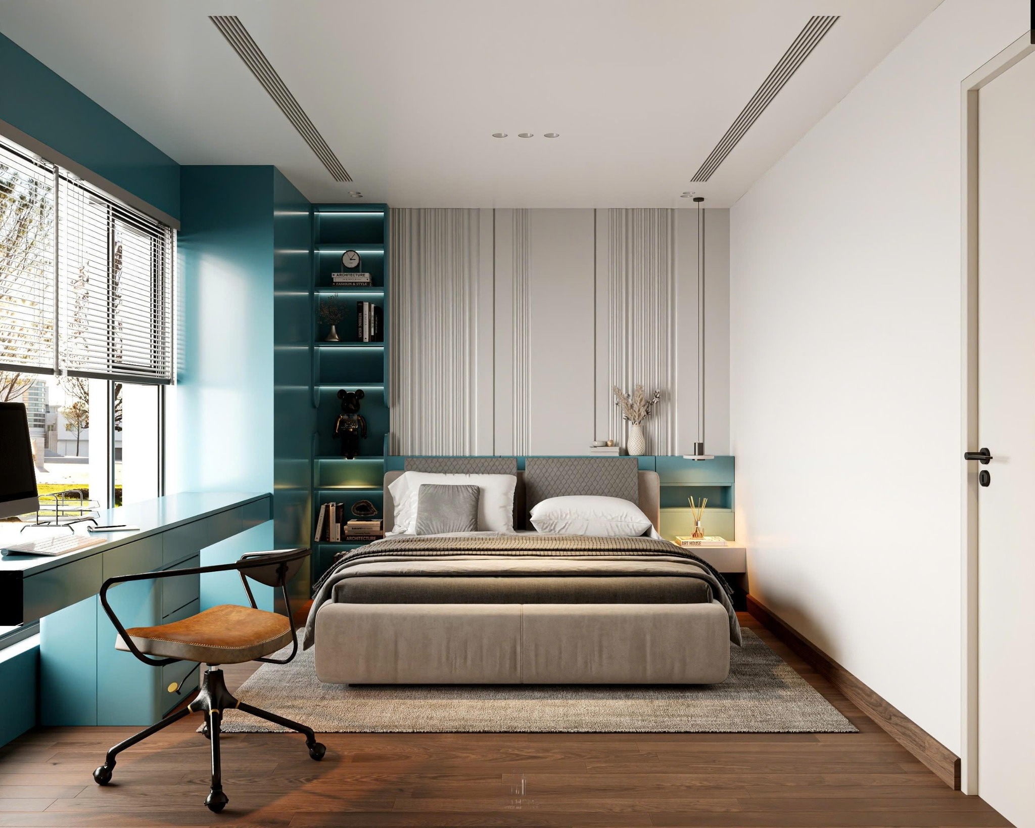 Thi công nội thất chung cư hiện đại D.Le Roi Soleil, Xuân Diệu, Tây Hồ