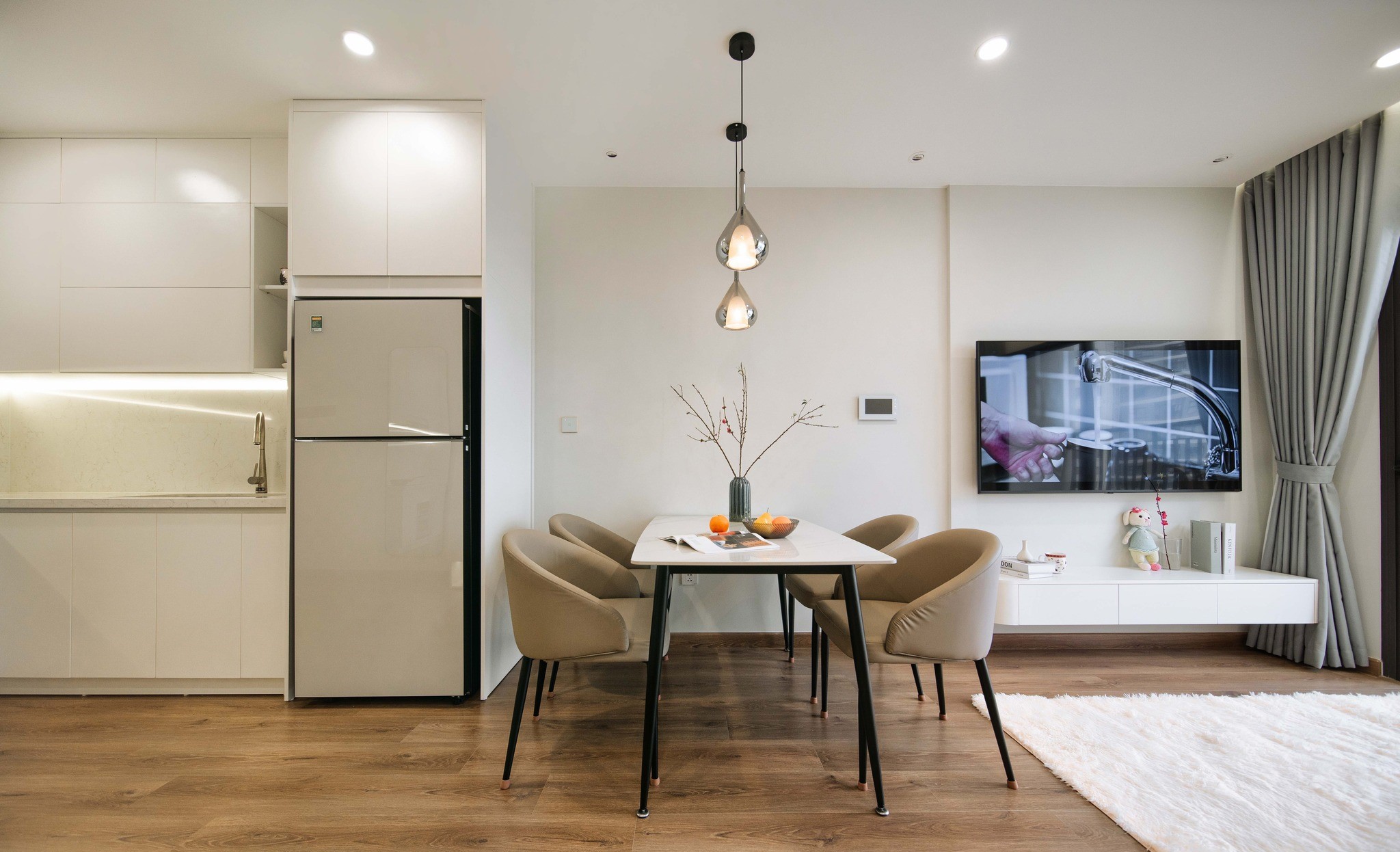 Thi công nội thất chung cư Vinsmart City Tây Mỗ – Tổ ấm hiện đại cho cặp vợ chồng trẻ
