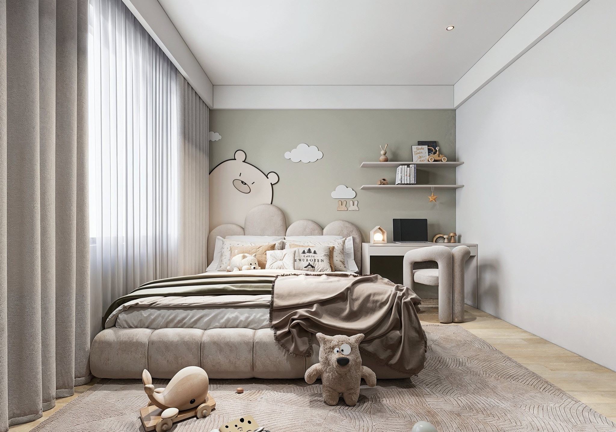 Thiết kế nội thất biệt thự thông tầng Ba Vì