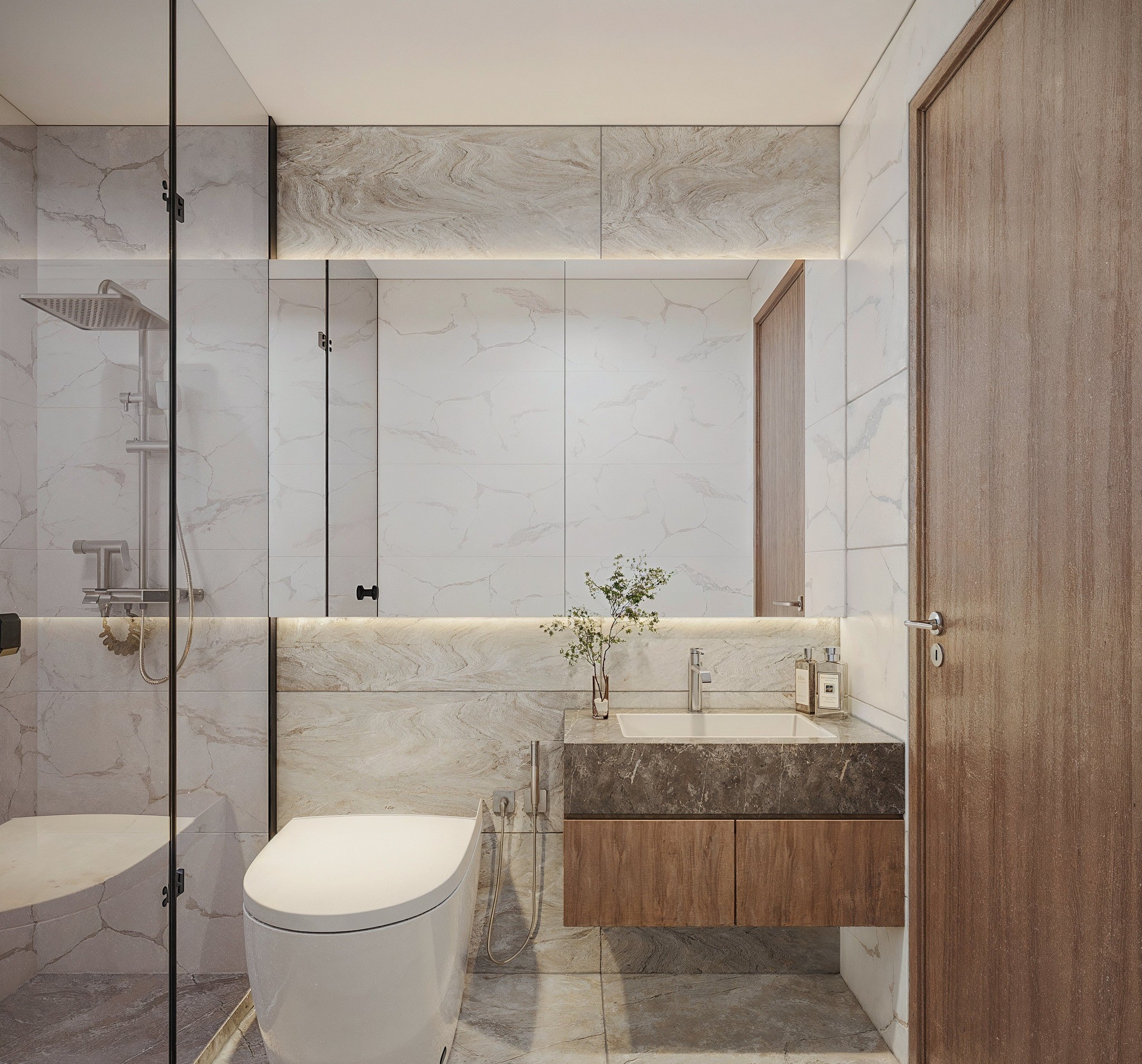 Thiết kế nội thất biệt thự thông tầng Ba Vì