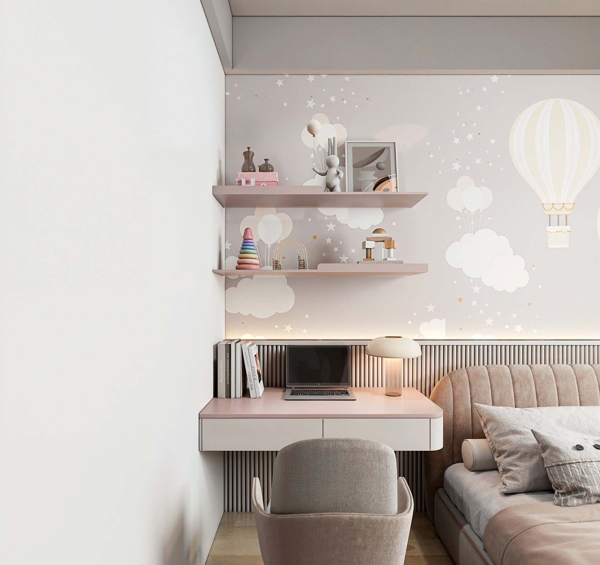 Thiết kế nội thất biệt thự thông tầng Ba Vì