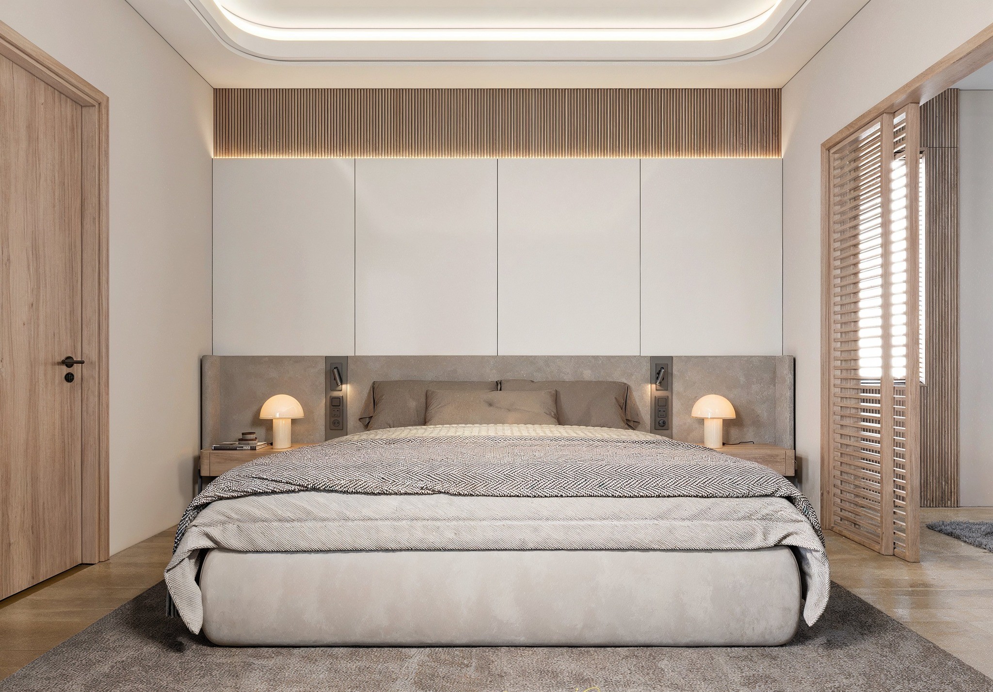 Thiết kế nội thất biệt thự thông tầng Ba Vì