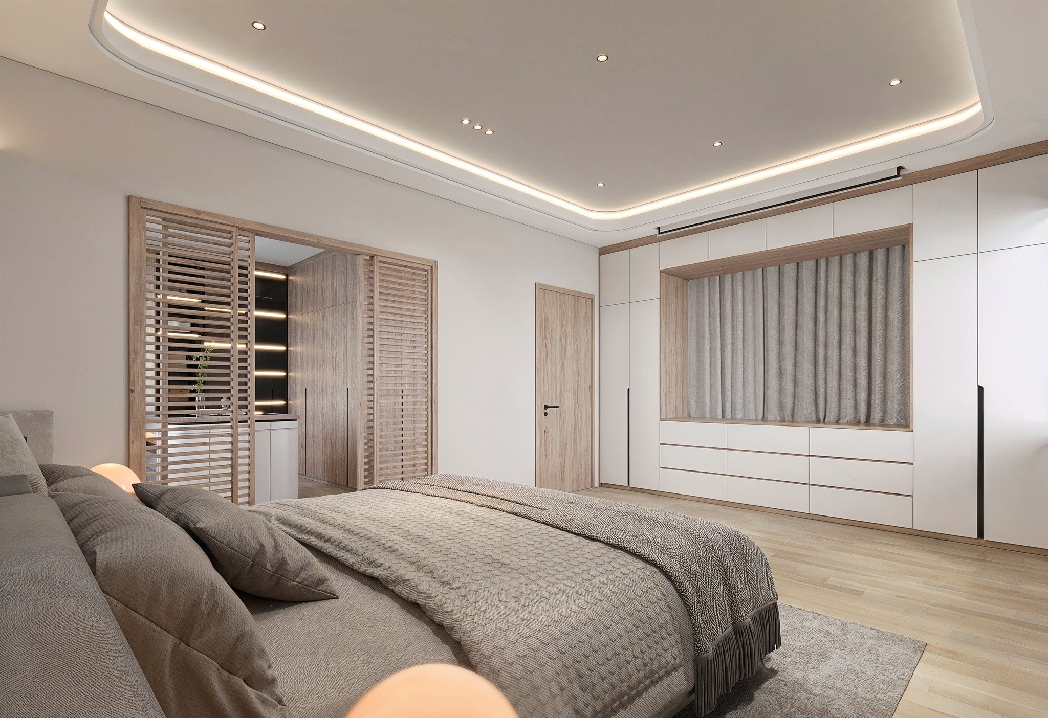 Thiết kế nội thất biệt thự thông tầng Ba Vì