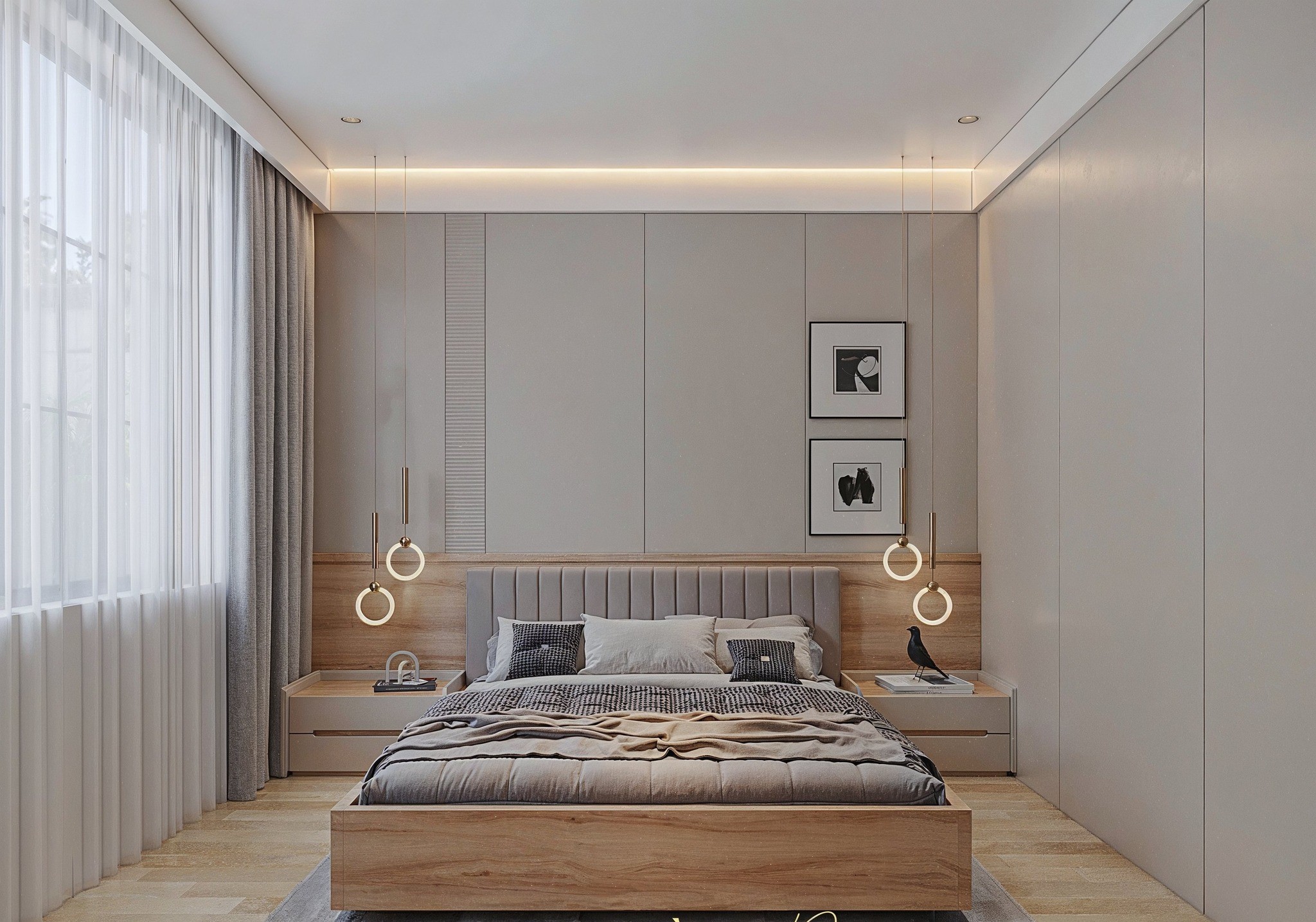 Thiết kế nội thất biệt thự thông tầng Ba Vì