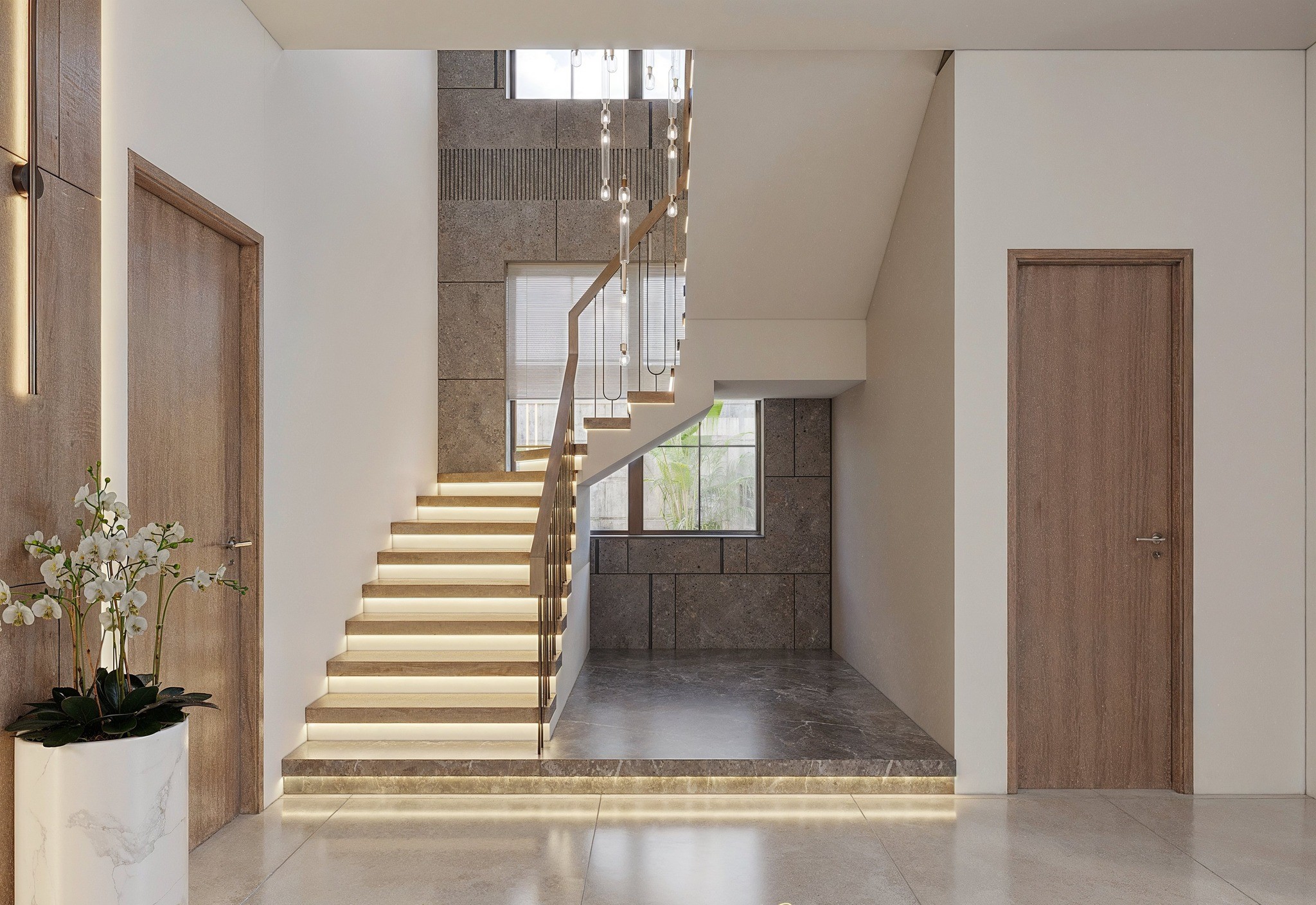 Thiết kế nội thất biệt thự thông tầng Ba Vì