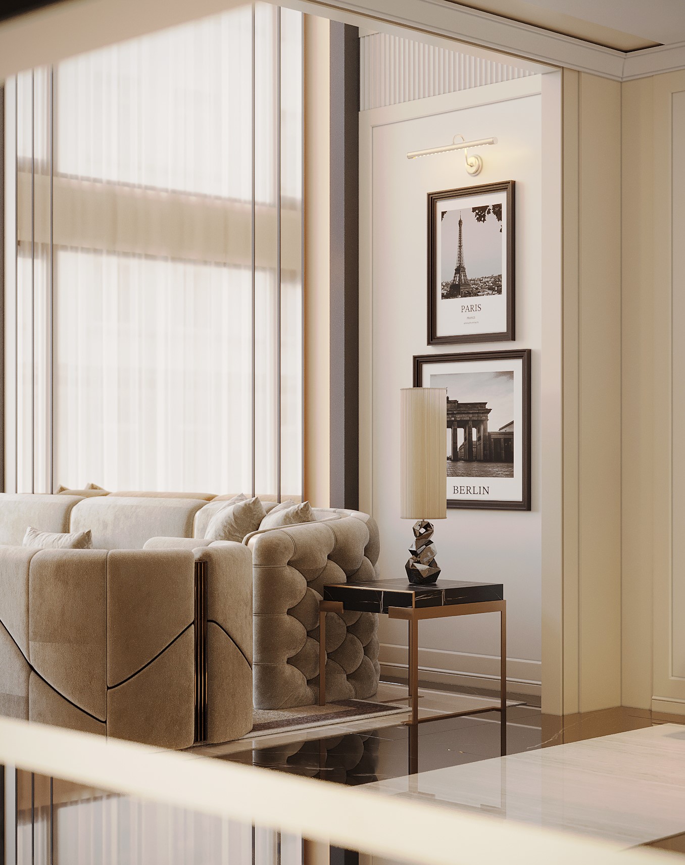 Thiết kế nội thất biệt thự Luxury