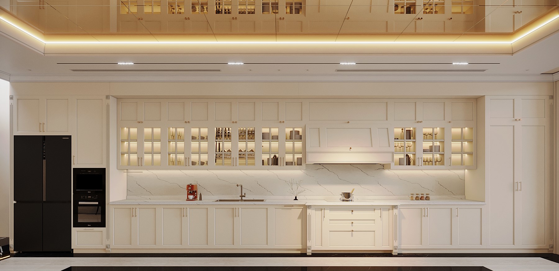 Thiết kế nội thất biệt thự Luxury