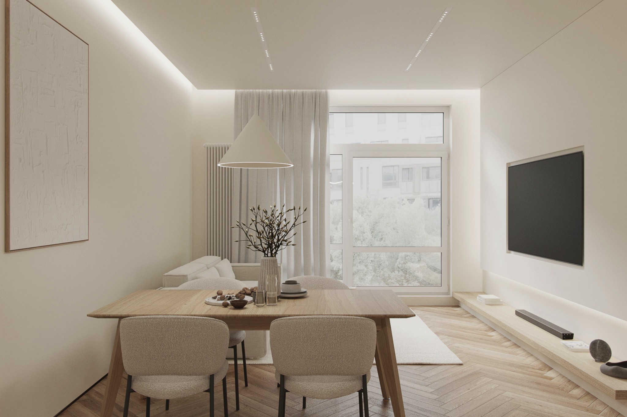 Dự án thiết kế nội thất chung cư Scandinavian Vinhomes Smart City