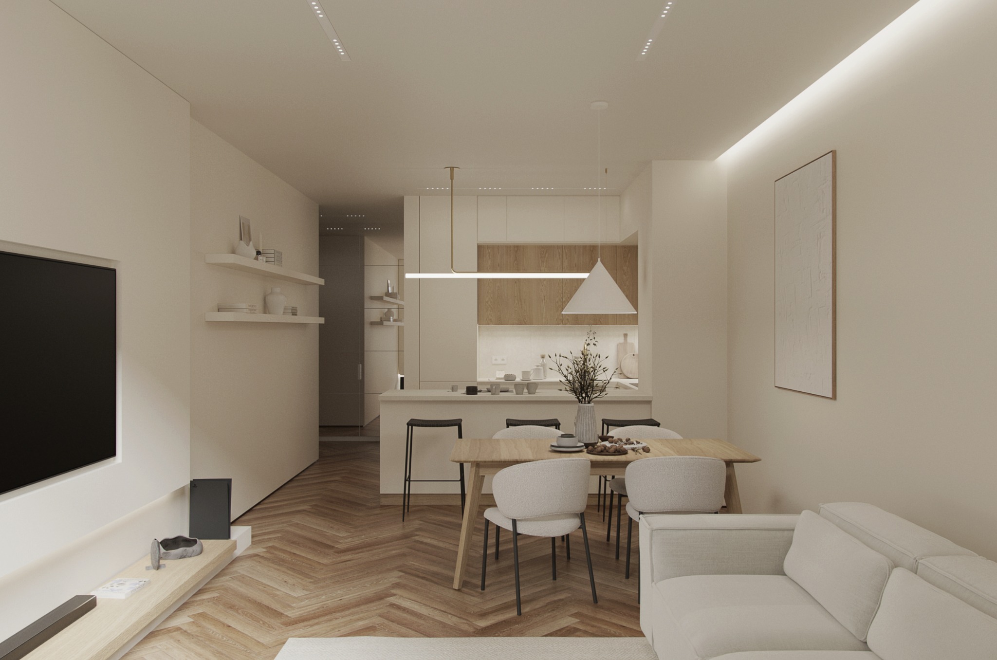 Dự án thiết kế nội thất chung cư Scandinavian Vinhomes Smart City