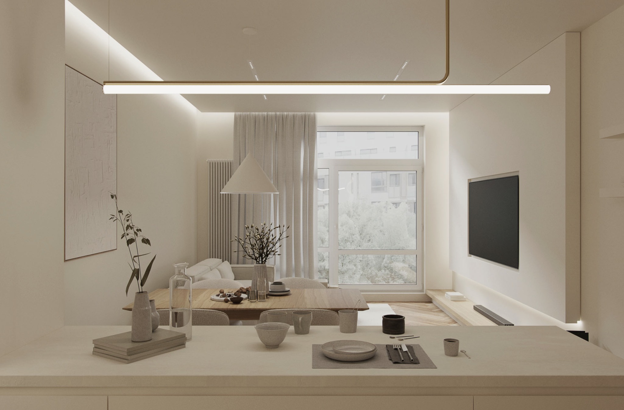 Dự án thiết kế nội thất chung cư Scandinavian Vinhomes Smart City