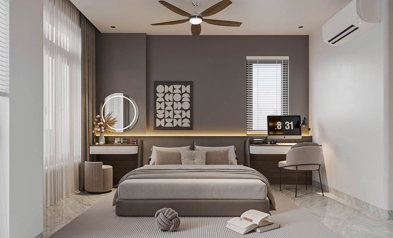 Thiết kế nội thất nhà phố Vĩnh Phúc