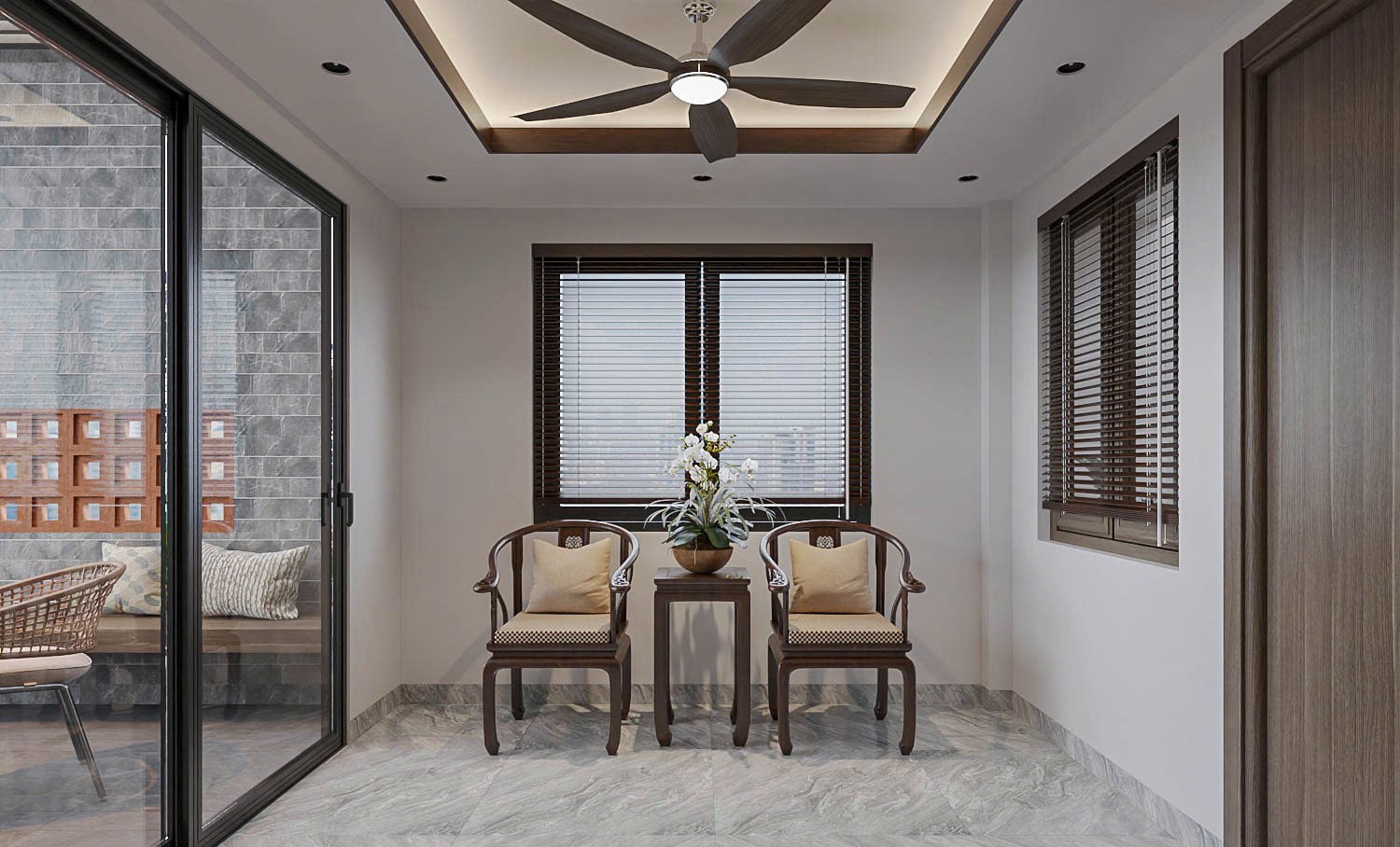 Thiết kế nội thất nhà phố Vĩnh Phúc