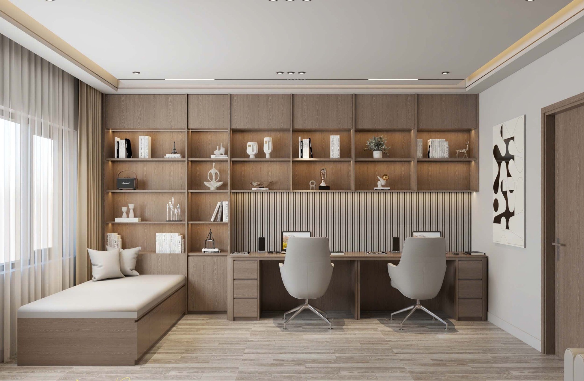 Thiết kế nội thất nhà phố Bắc Ninh phong cách hiện đại – Dấu ấn tinh tế từ Nội thất XLINE