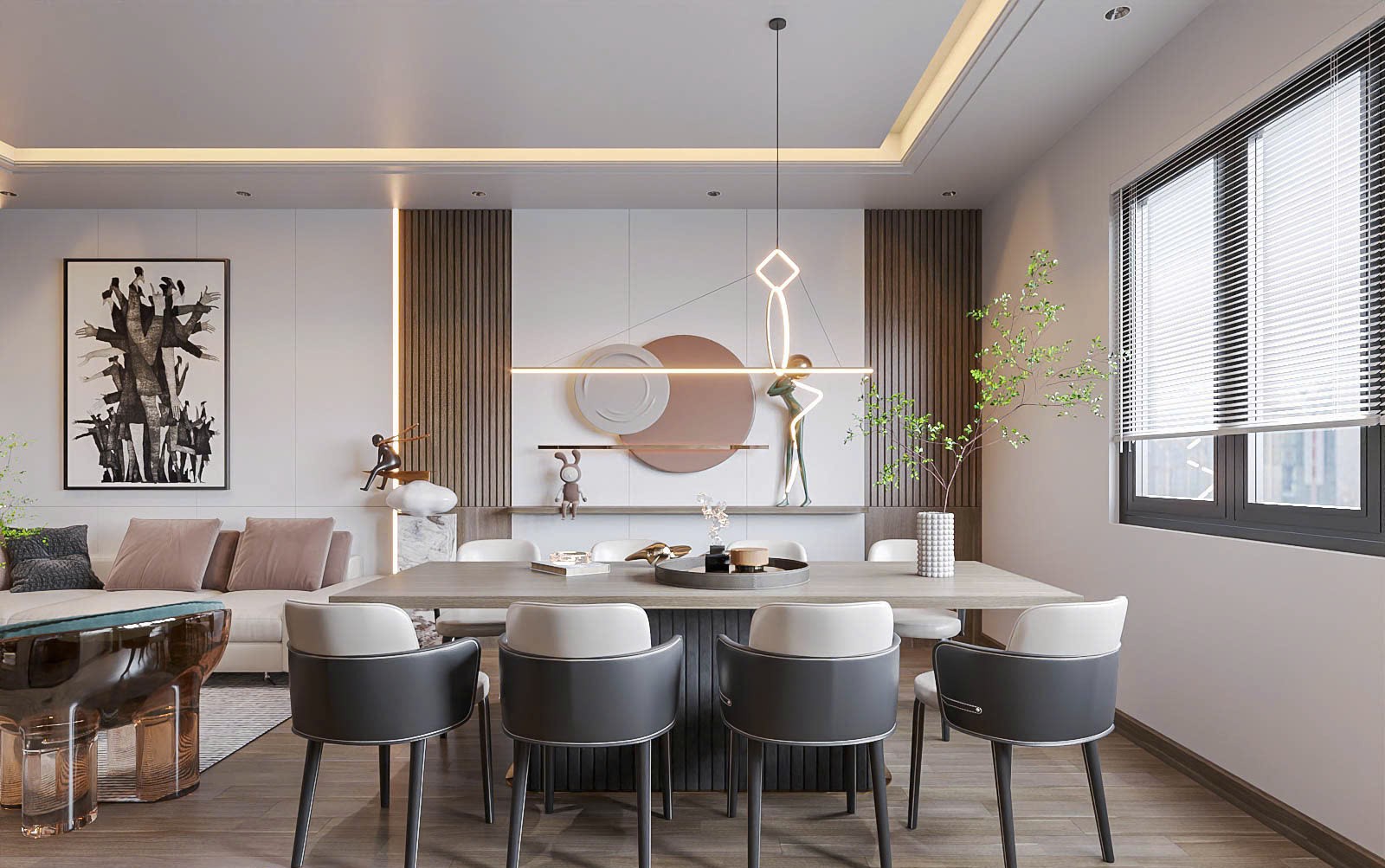 Thiết kế nội thất nhà phố Vũ Trọng Phụng