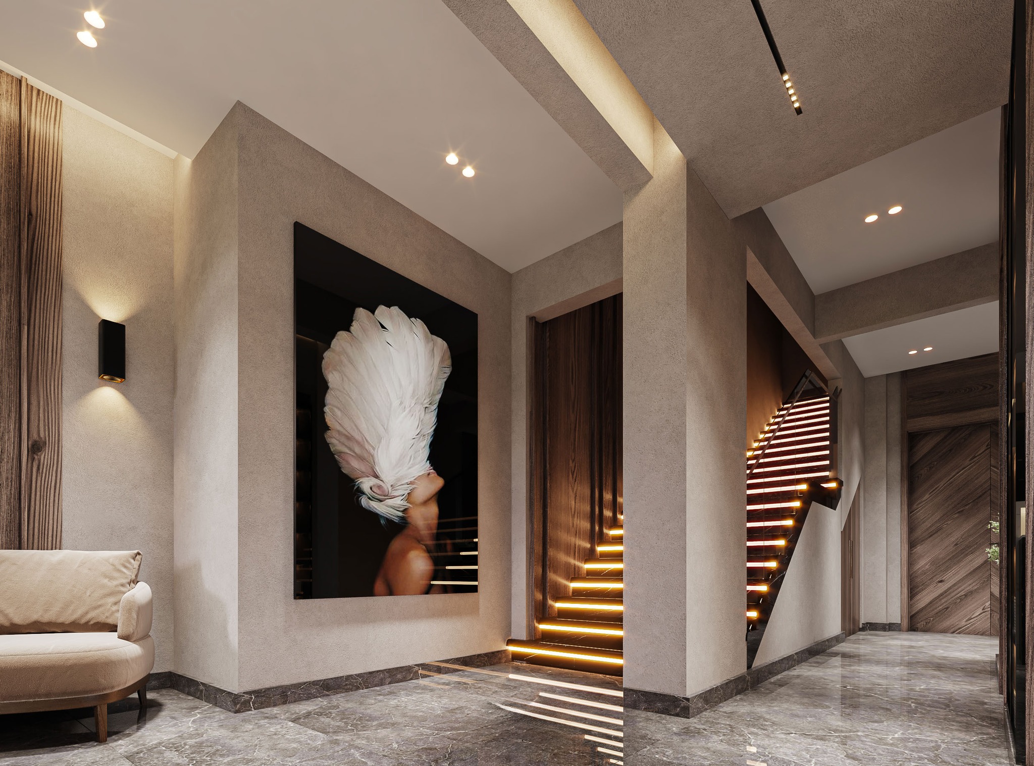 Thiết kế nội thất biệt thự vinhomes ocean park