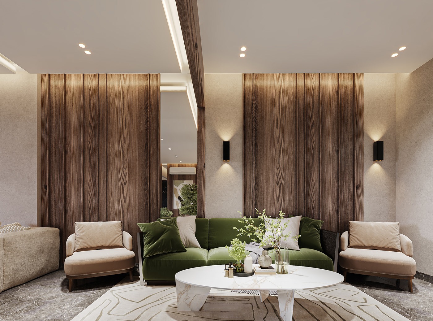 Thiết kế nội thất biệt thự vinhomes ocean park