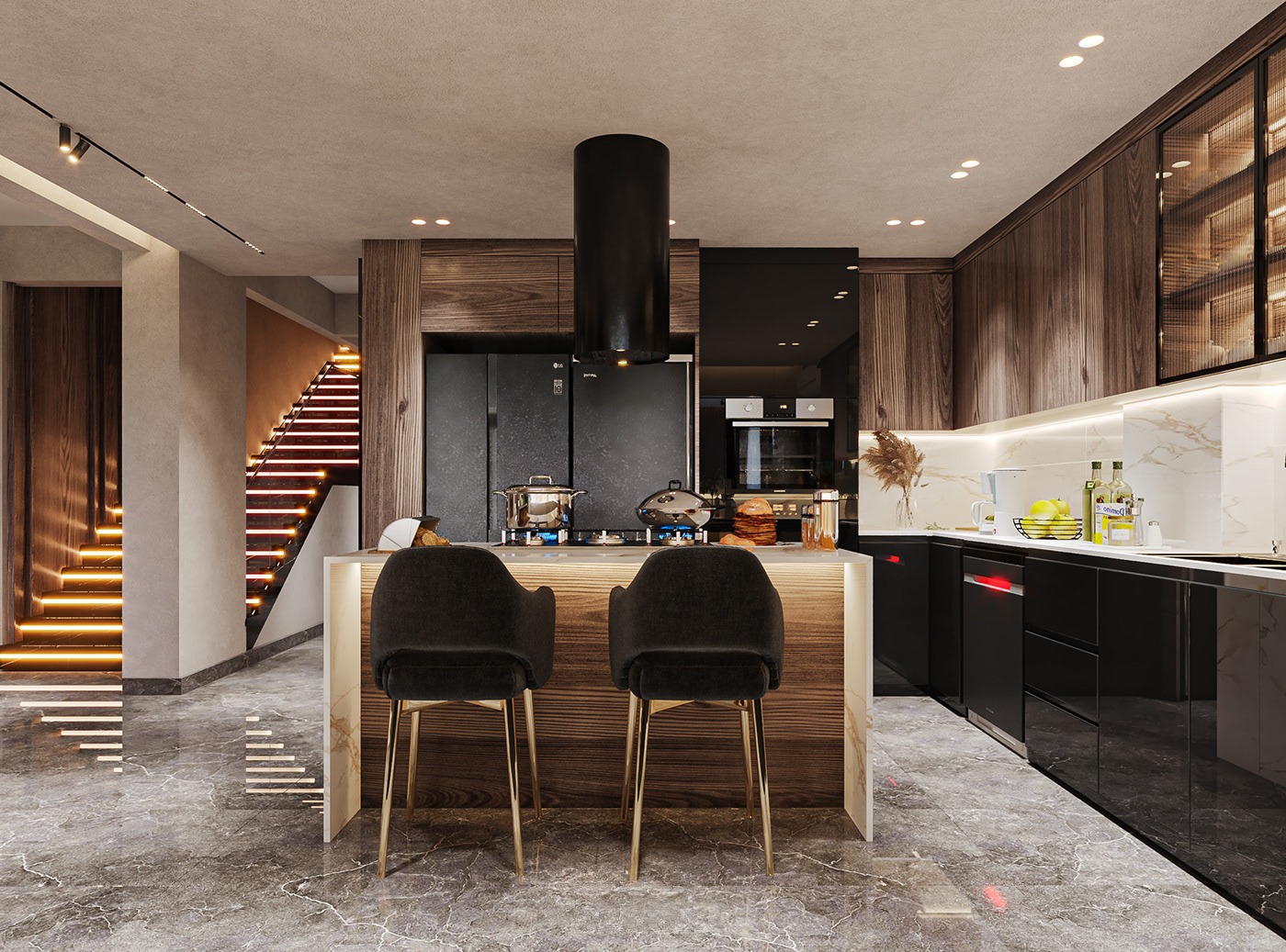 Thiết kế nội thất biệt thự vinhomes ocean park