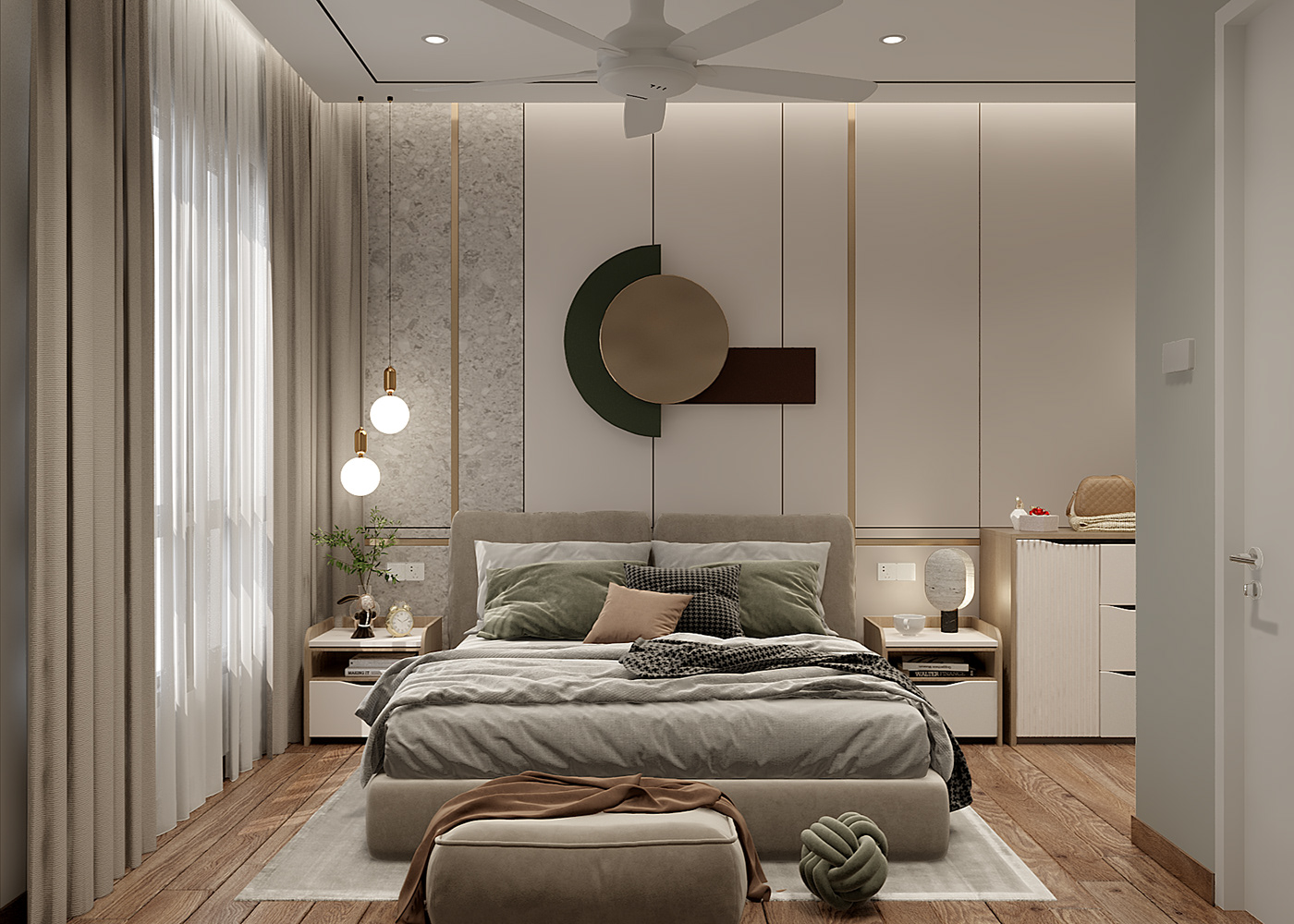 Thiết kế thi công nội thất chung cư Feliz Homes Hoàng Mai