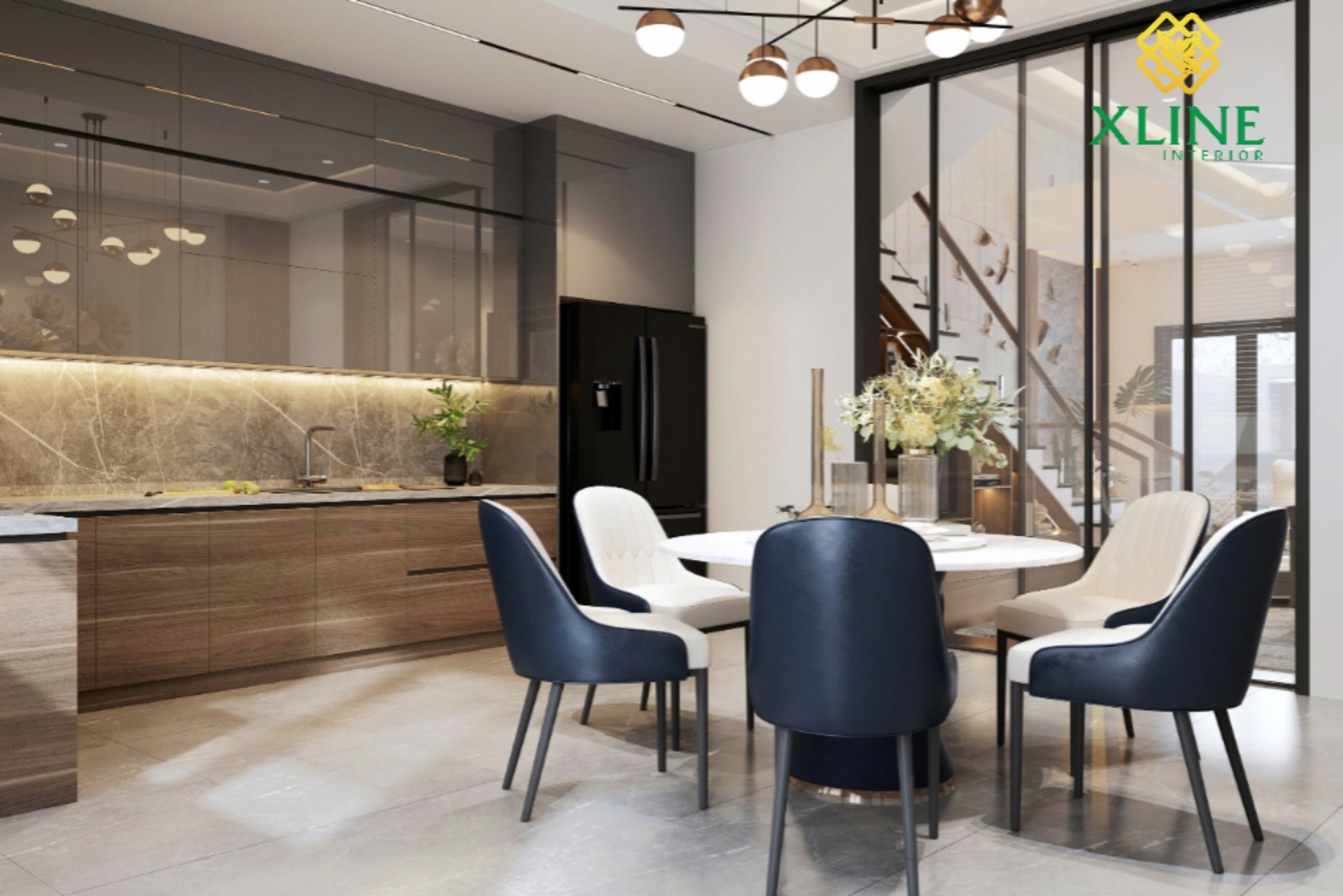 Thiết kế nhà phố Mê Linh, Hà Nội