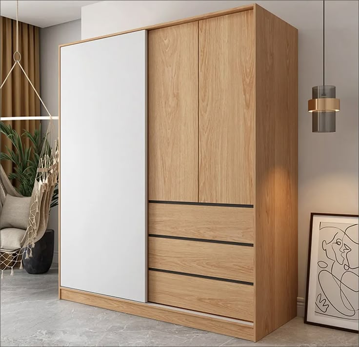 TỦ QUẦN ÁO GỖ CÔNG NGHIỆP MDF LÕI XANH