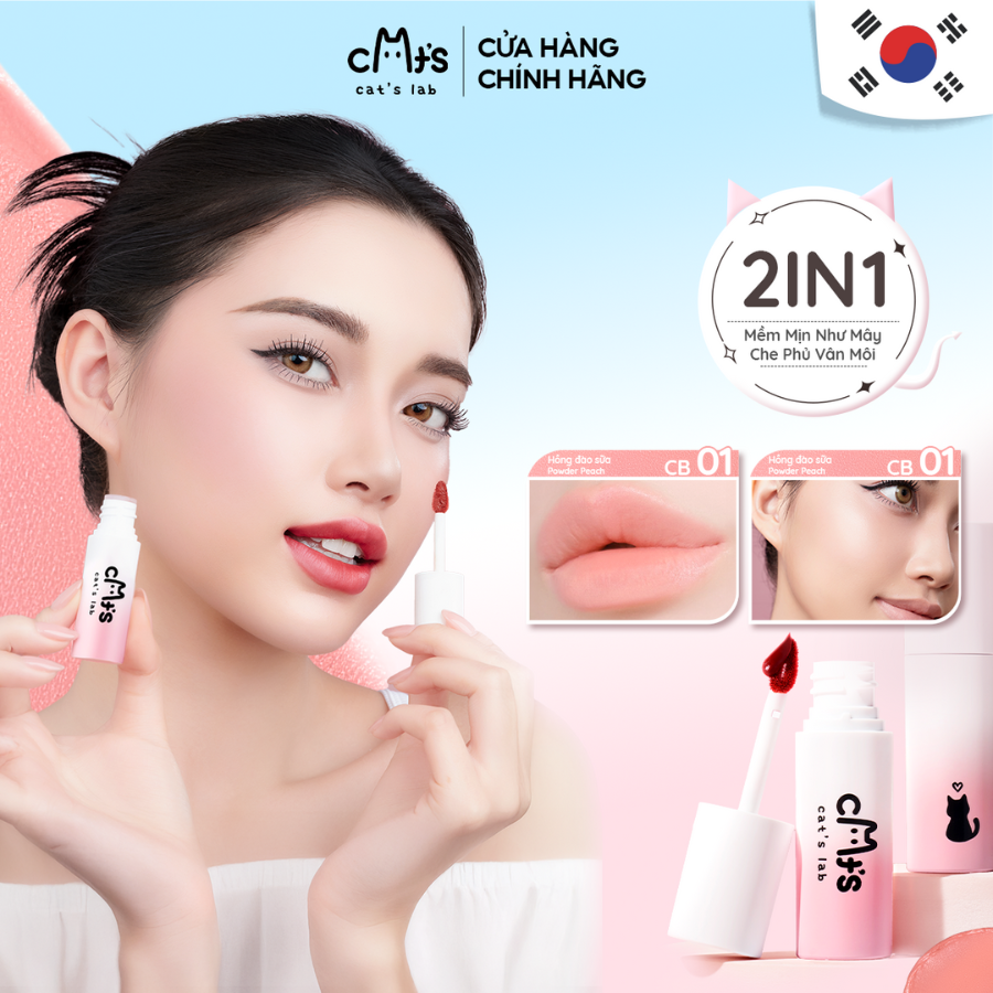 Combo CB02 & CB07 Makeup Tone Ngọt Ngào