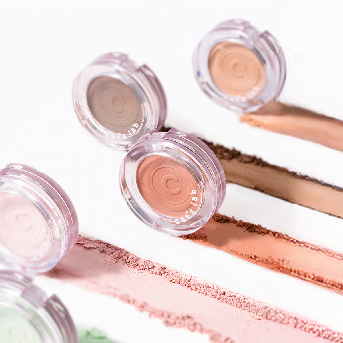 Phấn Mắt Đơn Cat's Lab Eye Stamp Shadow 5in1 Lì Mịn Ánh Nhũ Tự Nhiên Bền Màu Không Trôi 2,2g
