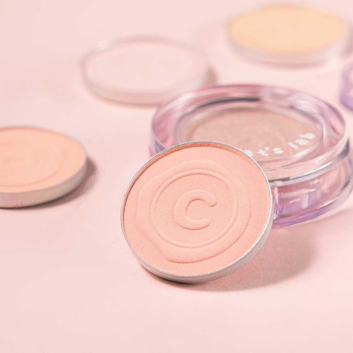 Phấn Mắt Đơn Cat's Lab Eye Stamp Shadow 5in1 Lì Mịn Ánh Nhũ Tự Nhiên Bền Màu Không Trôi 2,2g