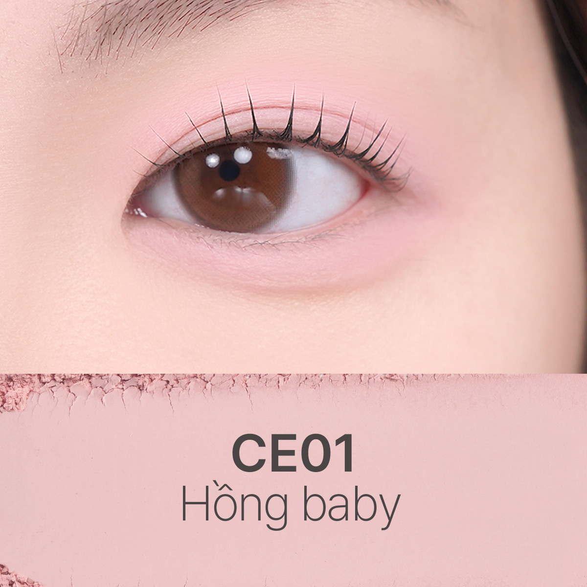 Phấn Mắt Đơn Cat's Lab Eye Stamp Shadow 5in1 Lì Mịn Ánh Nhũ Tự Nhiên Bền Màu Không Trôi 2,2g