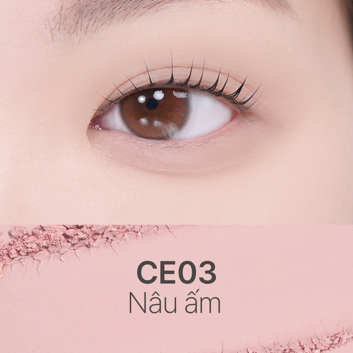 Phấn Mắt Đơn Cat's Lab Eye Stamp Shadow 5in1 Lì Mịn Ánh Nhũ Tự Nhiên Bền Màu Không Trôi 2,2g