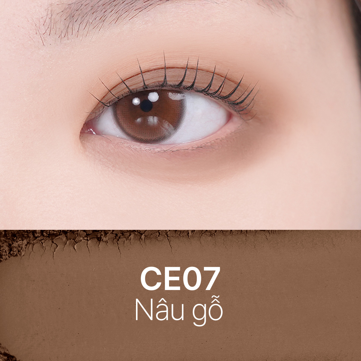 Phấn Mắt Đơn Cat's Lab Eye Stamp Shadow 5in1 Lì Mịn Ánh Nhũ Tự Nhiên Bền Màu Không Trôi 2,2g