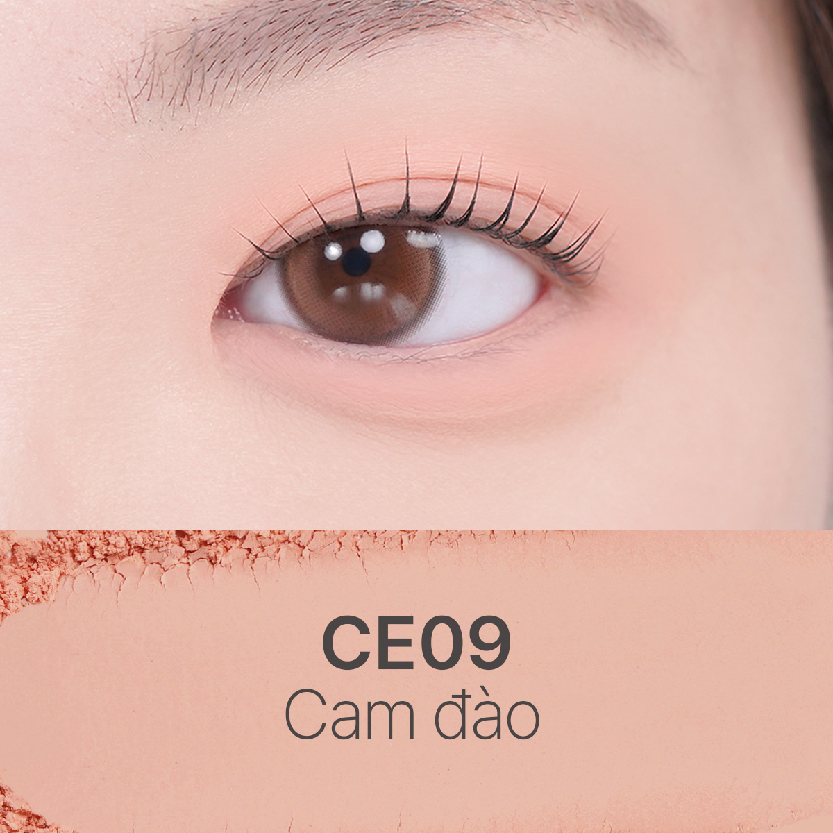 Phấn Mắt Đơn Cat's Lab Eye Stamp Shadow 5in1 Lì Mịn Ánh Nhũ Tự Nhiên Bền Màu Không Trôi 2,2g