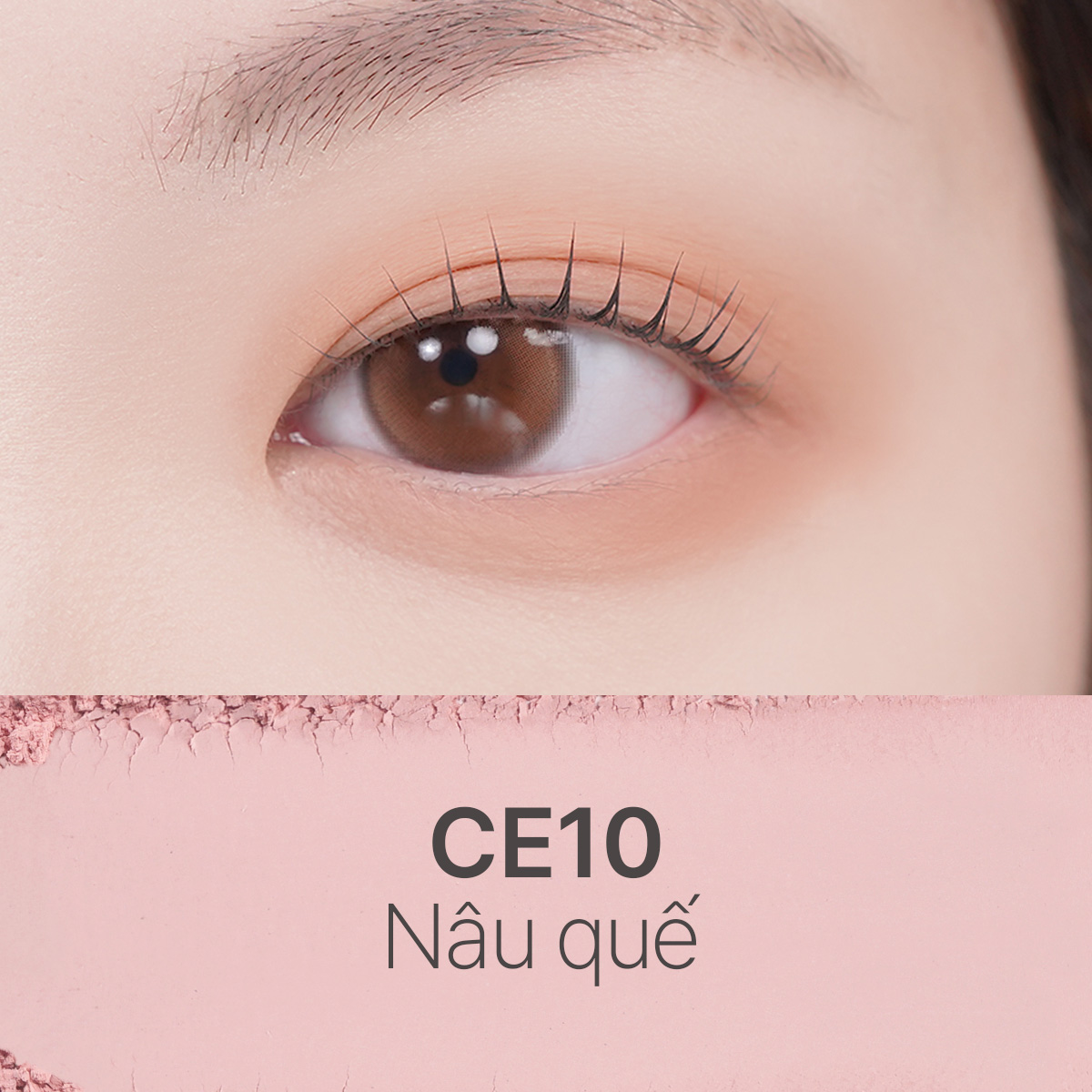 Phấn Mắt Đơn Cat's Lab Eye Stamp Shadow 5in1 Lì Mịn Ánh Nhũ Tự Nhiên Bền Màu Không Trôi 2,2g