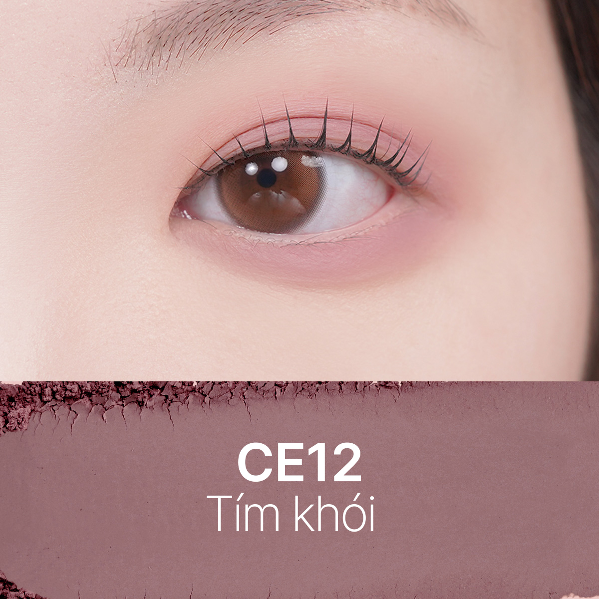 Phấn Mắt Đơn Cat's Lab Eye Stamp Shadow 5in1 Lì Mịn Ánh Nhũ Tự Nhiên Bền Màu Không Trôi 2,2g