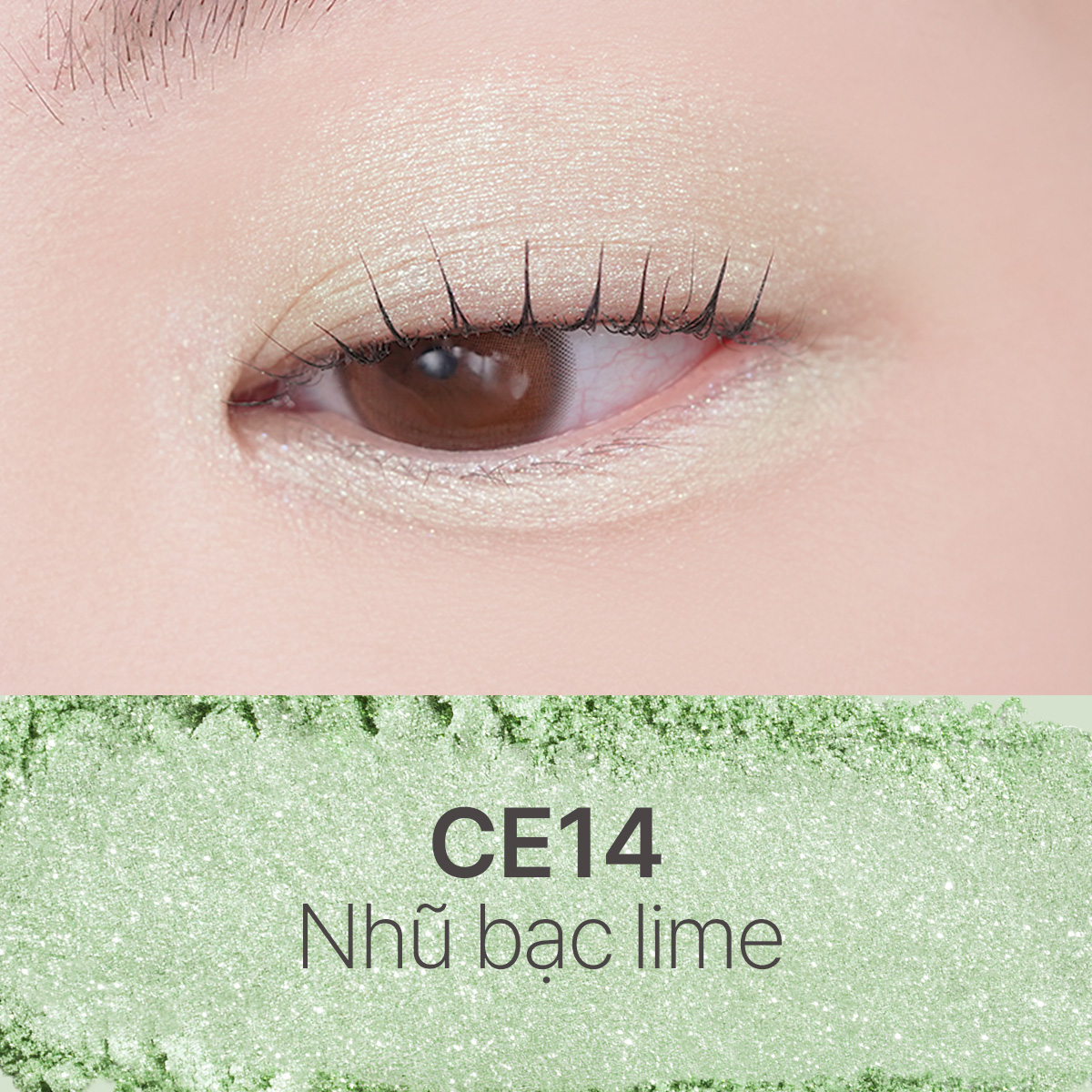Phấn Mắt Đơn Cat's Lab Eye Stamp Shadow 5in1 Lì Mịn Ánh Nhũ Tự Nhiên Bền Màu Không Trôi 2,2g