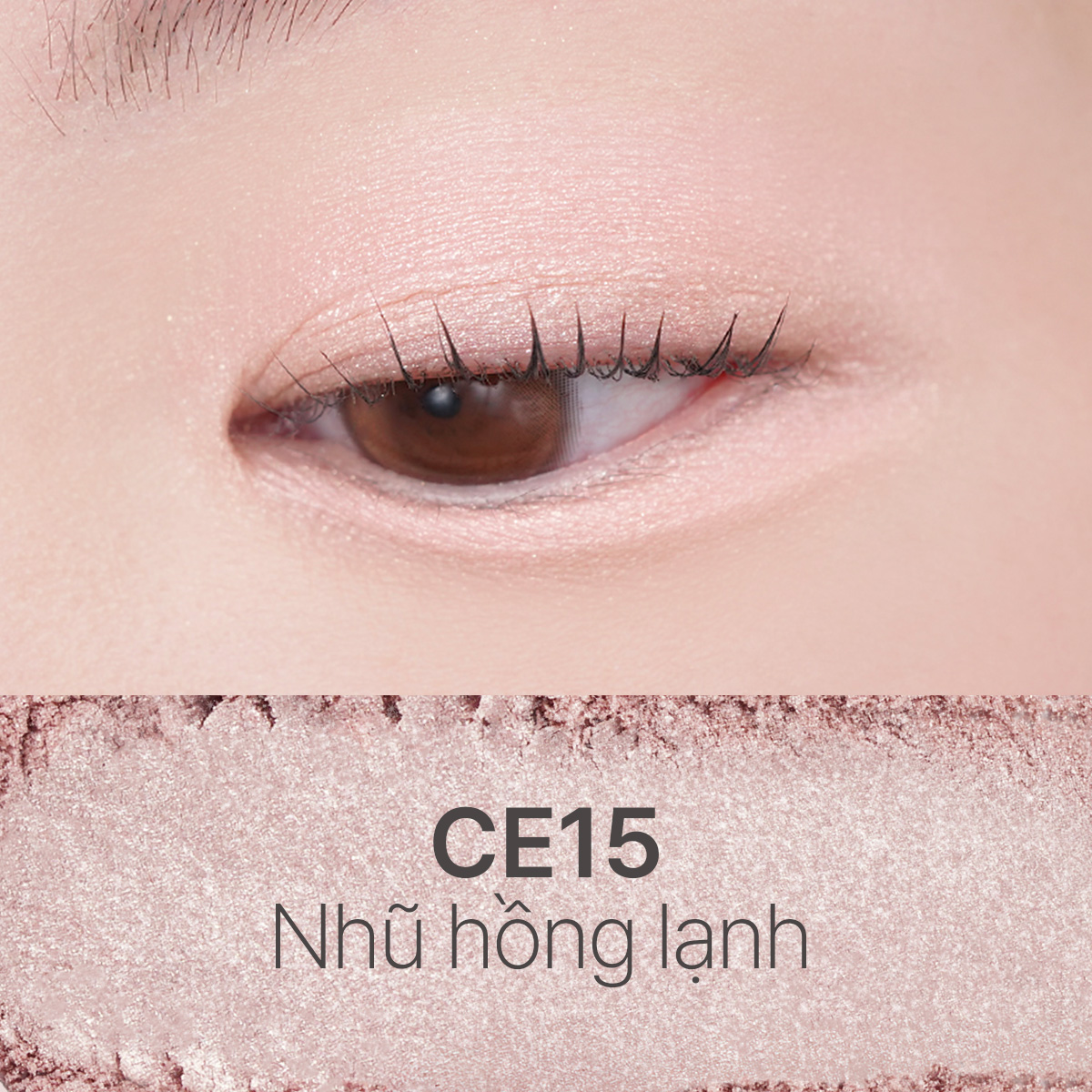 Phấn Mắt Đơn Cat's Lab Eye Stamp Shadow 5in1 Lì Mịn Ánh Nhũ Tự Nhiên Bền Màu Không Trôi 2,2g