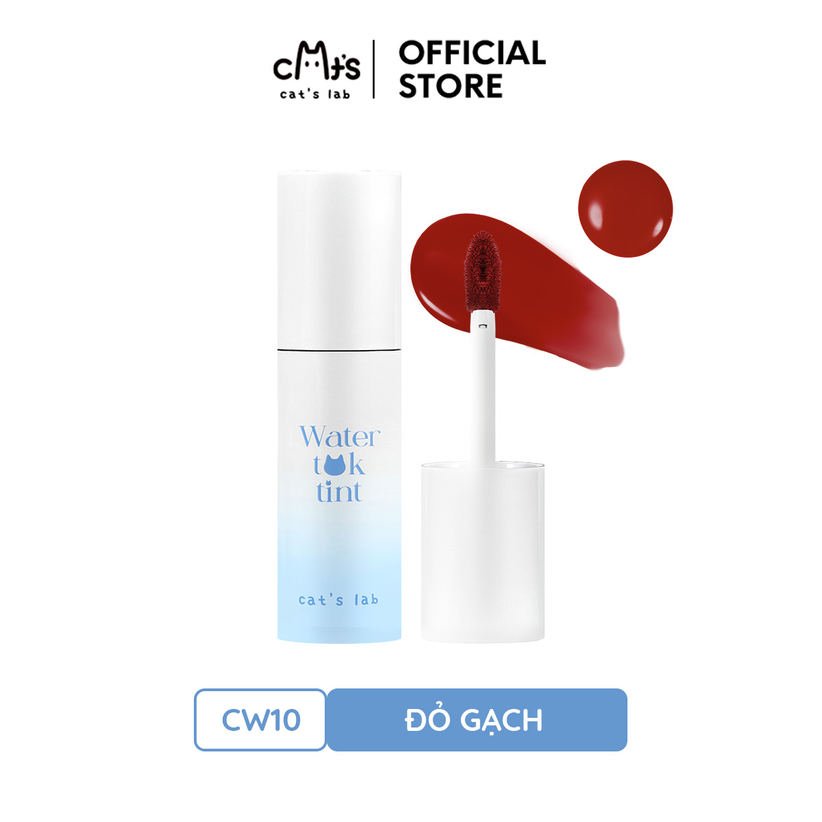 Son tint Cat's Lab Water Tok Tint căng bóng, mọng môi và lâu trôi 2.5g
