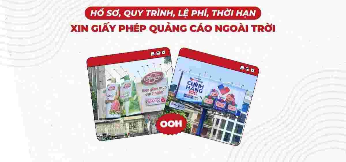 Thủ tục xin giấy phép quảng cáo ngoài trời: Hướng dẫn từ A-Z.
