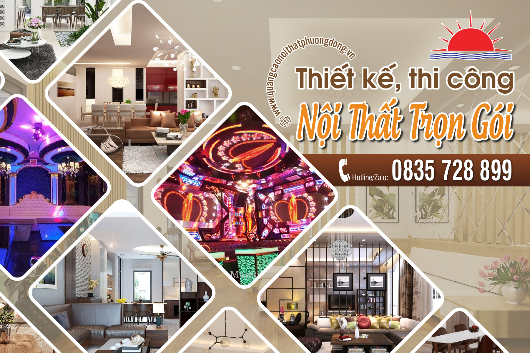 thiết kế, thi công nội thất văn phòng, chung cư, biệt thự chuyên nghiệp tại Hạ Long, Quảng Ninh