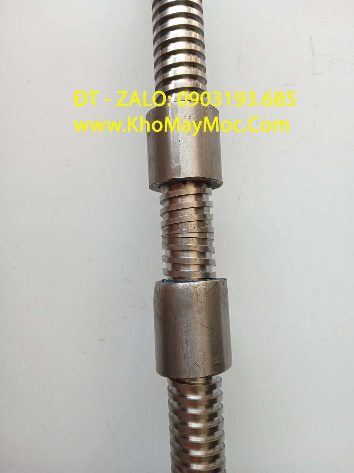 Trục vít me răng vuông sắt, inox