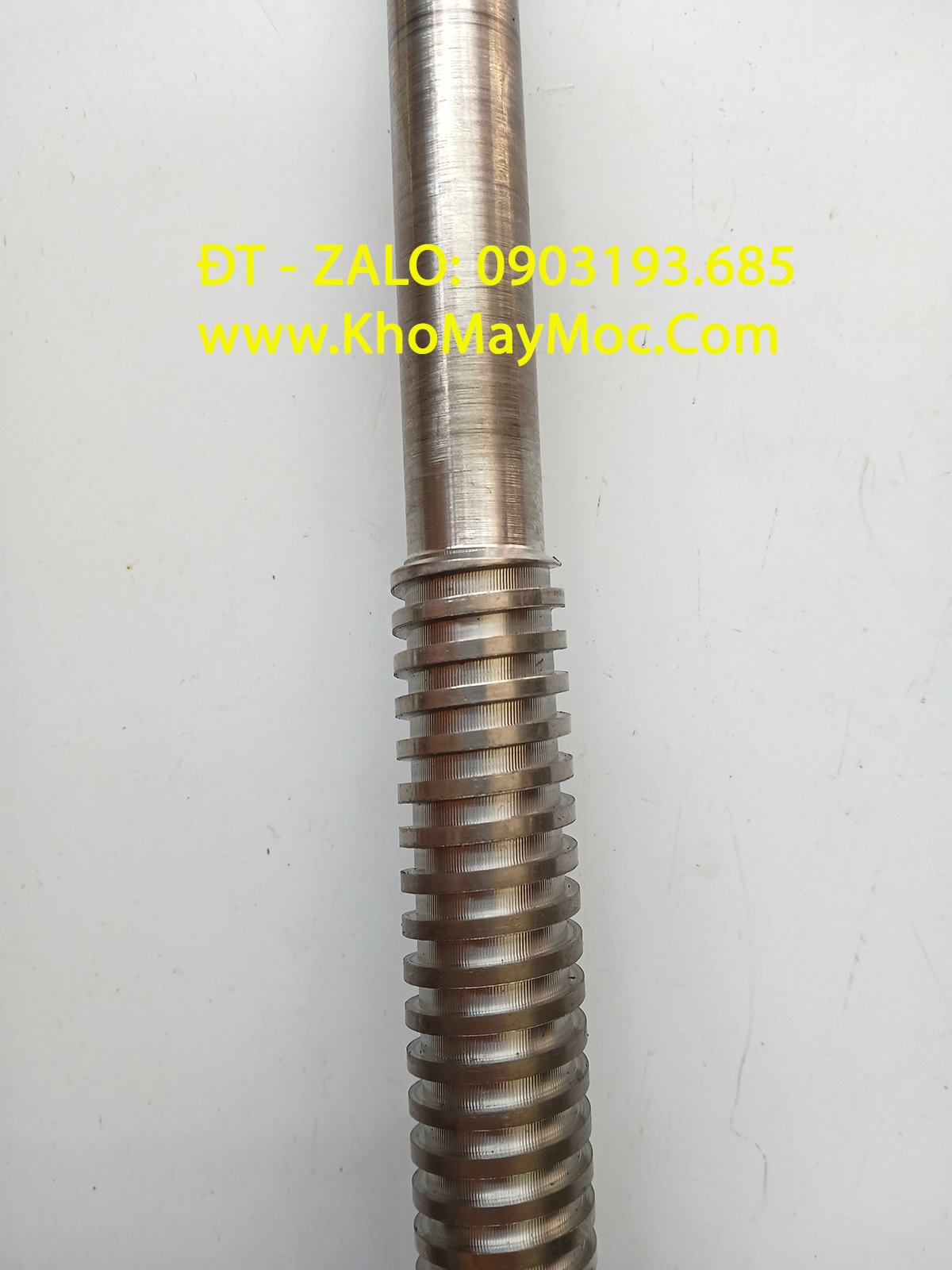 Trục vít me răng vuông sắt, inox